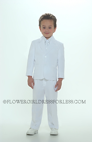 Click to Enlarge - Boys Dress Up Suit WHITE COLOR