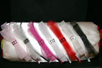 Headband Style BL - Beautiful Skinny Bow with Swarovski Crystal Accents