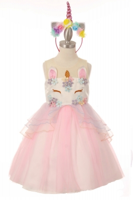 Girls Dress Up Unicorn Tutu Style 9092- In Choice of Color