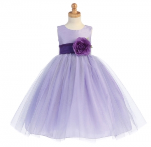 BUILD YOUR OWN DRESS - Lilac Dress with Choice of Sash