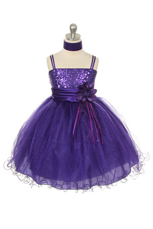 Flower Girl Dress Style 224 - Gorgeous Sparkle Tulle and Sequin Dress