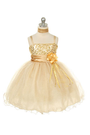 Flower Girl Dress Style 224 - Gorgeous Sparkle Tulle and Sequin Dress