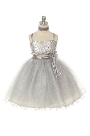 Flower Girl Dress Style 224 - Gorgeous Sparkle Tulle and Sequin Dress