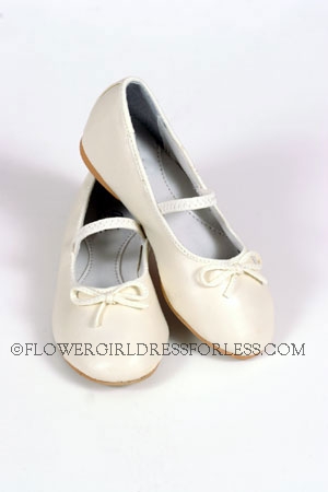 Click to Enlarge - Fancy Ballet Shoe (for older girls) IVORY