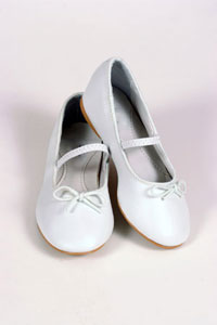 Fancy Ballet Shoe (for older girls) WHITE