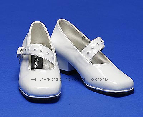 Click to Enlarge - Fancy Patent Girls Shoe (Toddlers-Older Girls)