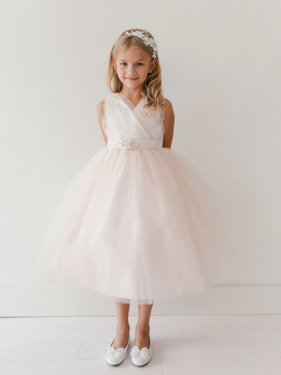 2018 Cheap Girls Pageant Dresses Princess Tulle High Low 