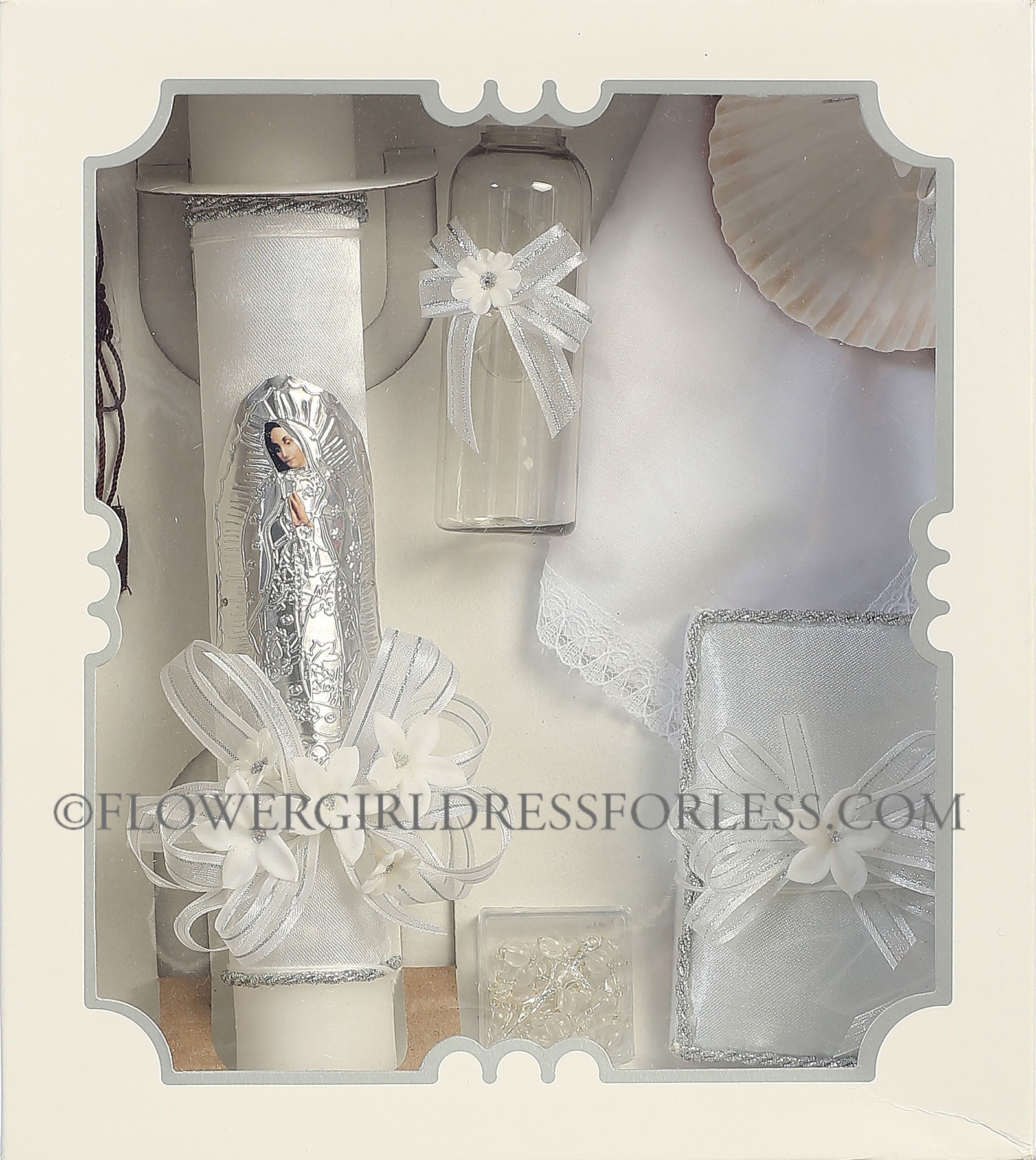 TT_BC5133 Baptism and Christening Candle Set Style BC133 Baptism