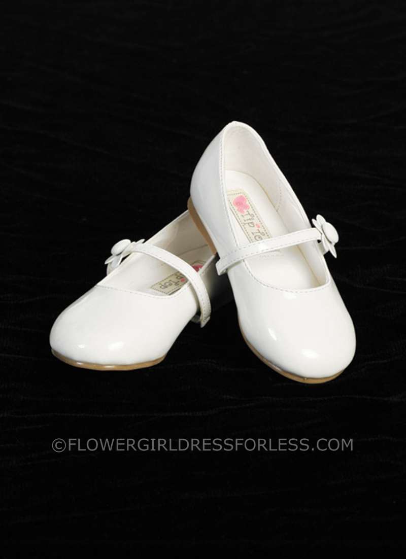 Flower Girl Shoes White | Lea Wedding