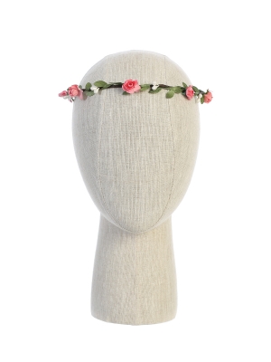 Girls Simple Floral Crown - Style 160