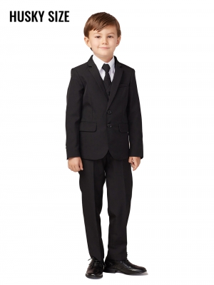 Boys Suit Style 4023 - HUSKY SIZE Boys 5 Piece Suit in Choice of Color