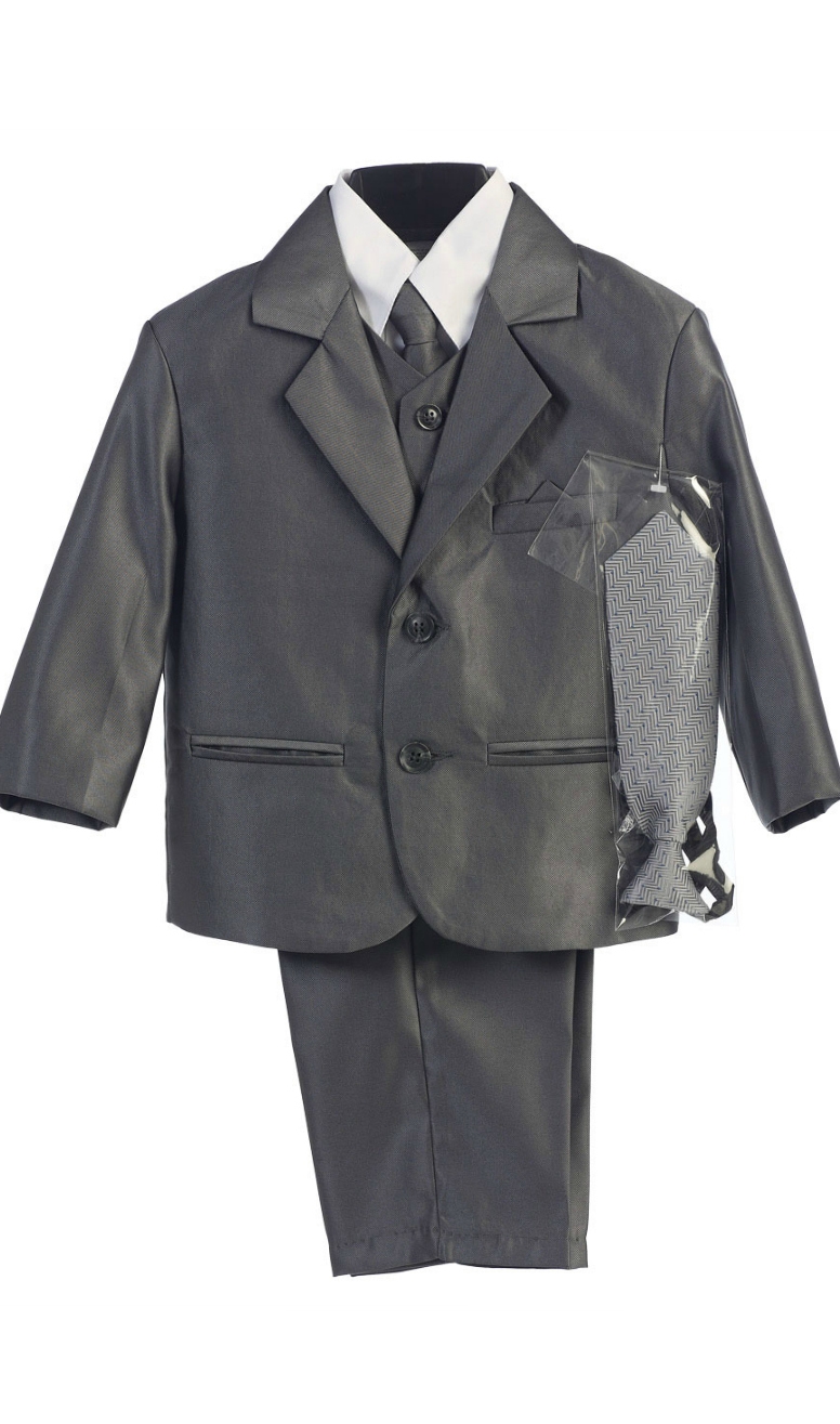 Boys 5 Piece Suit Set Style 3800