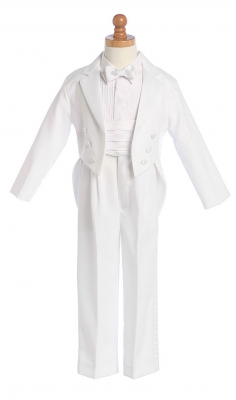 Boys 5 Piece Tuxedo with Tails Style 7570- In Choice of Color