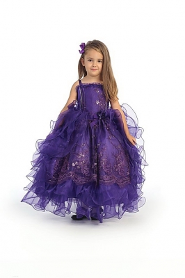 Purple - Flower Girl Dresses - Flower Girl Dress For Less