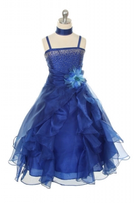 Dark Blue - Flower Girl Dresses - Flower Girl Dress For Less