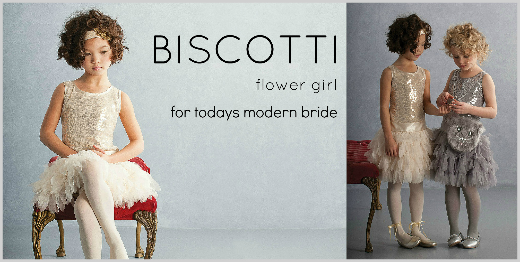 Biscotti flower girl dresses