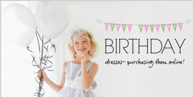 Purchasing Kids Birthday Party Dresses Online