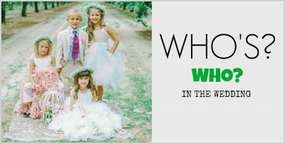 Who's who in the wedding?