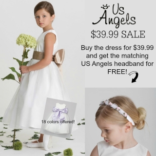 Us Angels Flower Girl Dresses on Sale