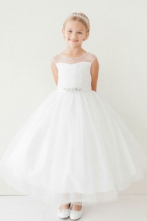 2018 Communion Dress Style 5712 White