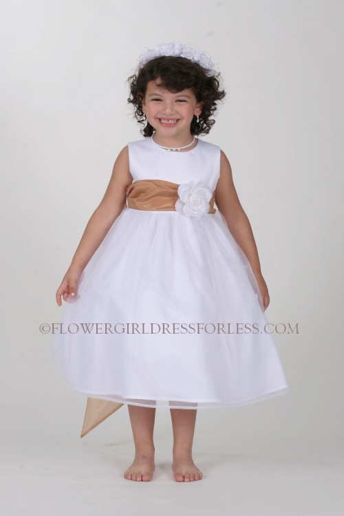 White Dress Size 28