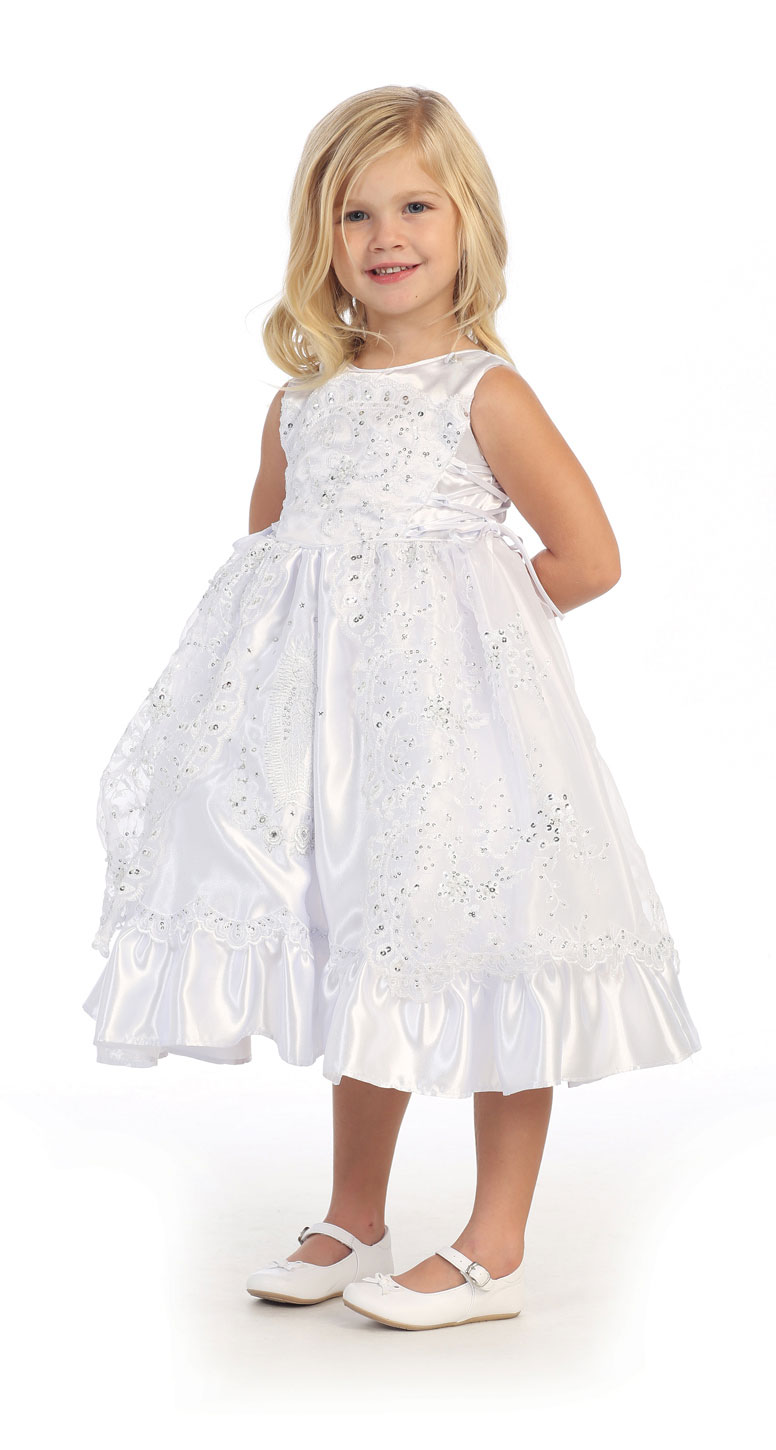 baptism dresses with our lady of guadalupe Virgen de Guadalupe Christening Gown: Baby Girl Baptism Dress with Cape & Headband