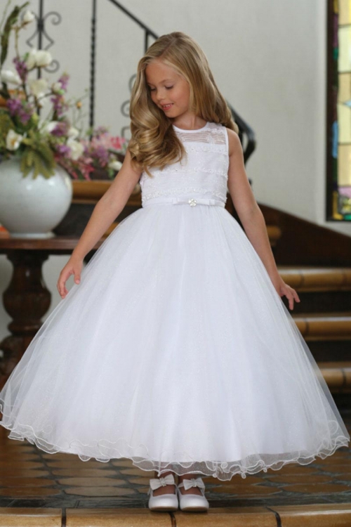 sparkly communion dresses