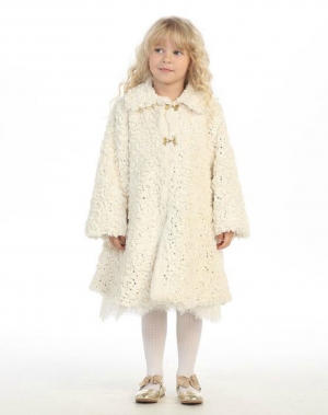 Girls Coat Style GC5004 - IVORY