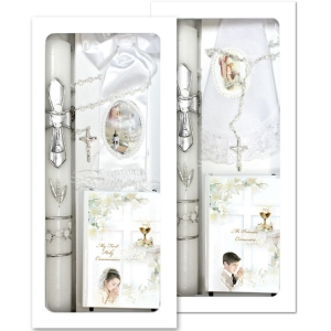 SALE First Holy Communion Candle Gift Set Style SFC6000F Boy-English