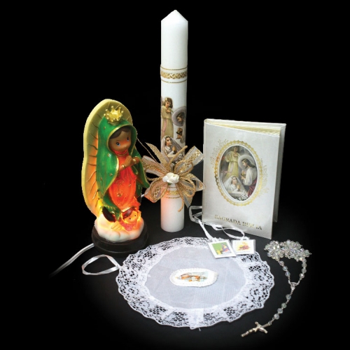 first communion candle set girl