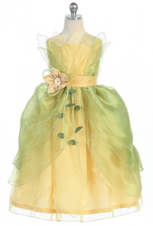 Bk 1211 S Dress Up Costume Style Princess Tiana Inspired S Dress Up Costume Style 1211 Princess Tiana Inspired