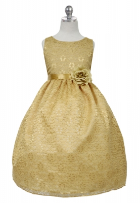 Henna 2 4 Wrap Dress Harvest Gold Aop Tin