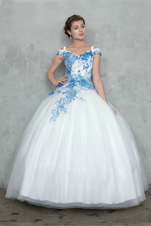 Wedding Dresses with Color for Teens