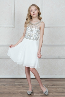 Girls Dress Style TY005 - IVORY