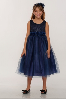 navy dresses girls