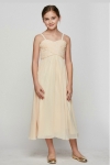 SALE Crepe Dress in Champagne