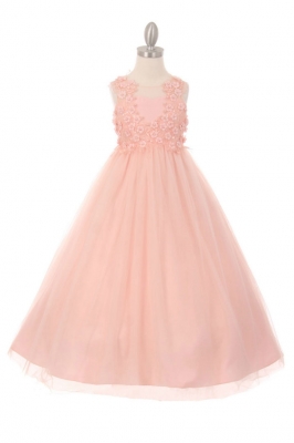 girl dress pink
