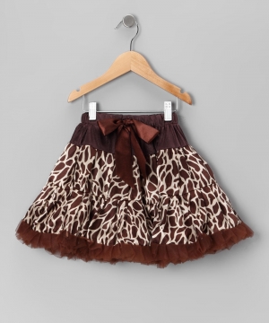 Girls Tutu Style TU-2051 - BROWN