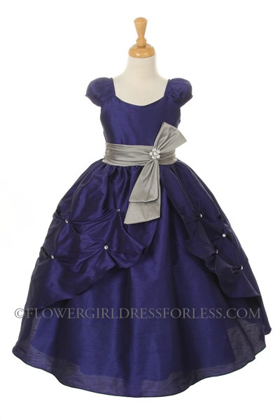 Royal Purple Girl Dresses