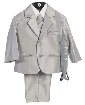 Boys 5 Piece Suit Set Style 3800