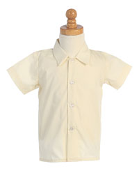 Boys Short Sleeve Button Down Shirt Style 800