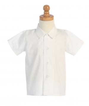 Boys Short Sleeve Button Down Shirt Style 800