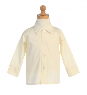 Boys Long Sleeve Button Down Shirt Style 810