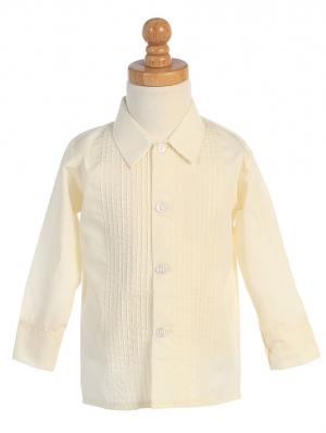 Boys Long Sleeve Button Down Shirt Style 820