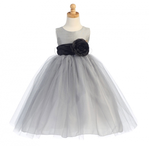 silver grey dress accessories Silver Visions Of You Midi Dress main image 1