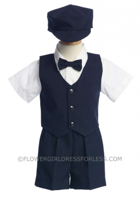 Details about   Teal Turquoise Boys Infant Toddler Formal Eton 4pc Vest Shorts Outfit Suits S-4T 