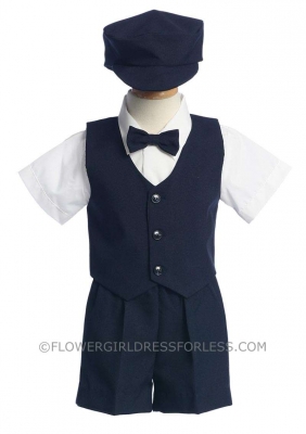 Vest and Shorts Set Style G815 - Vest and Shorts with Hat Set