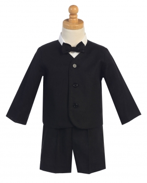 SALE Black Eton Shorts Set