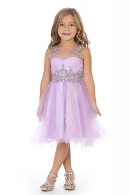 Lilac Flower Girl Dresses Flower Girl Dress For Less