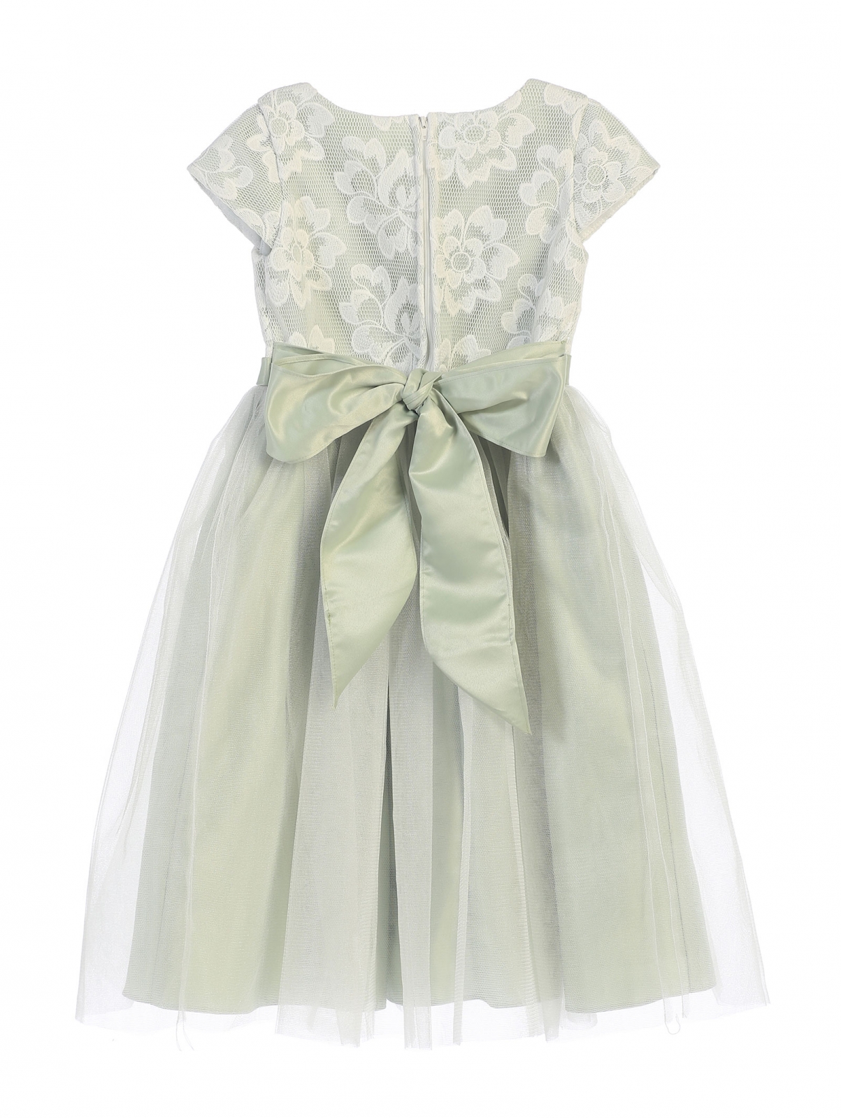 green bean & pomegranate chopped salad with feta dressing Sage Green Embroidered Flower Girl Dress – Joy Wedding Store
